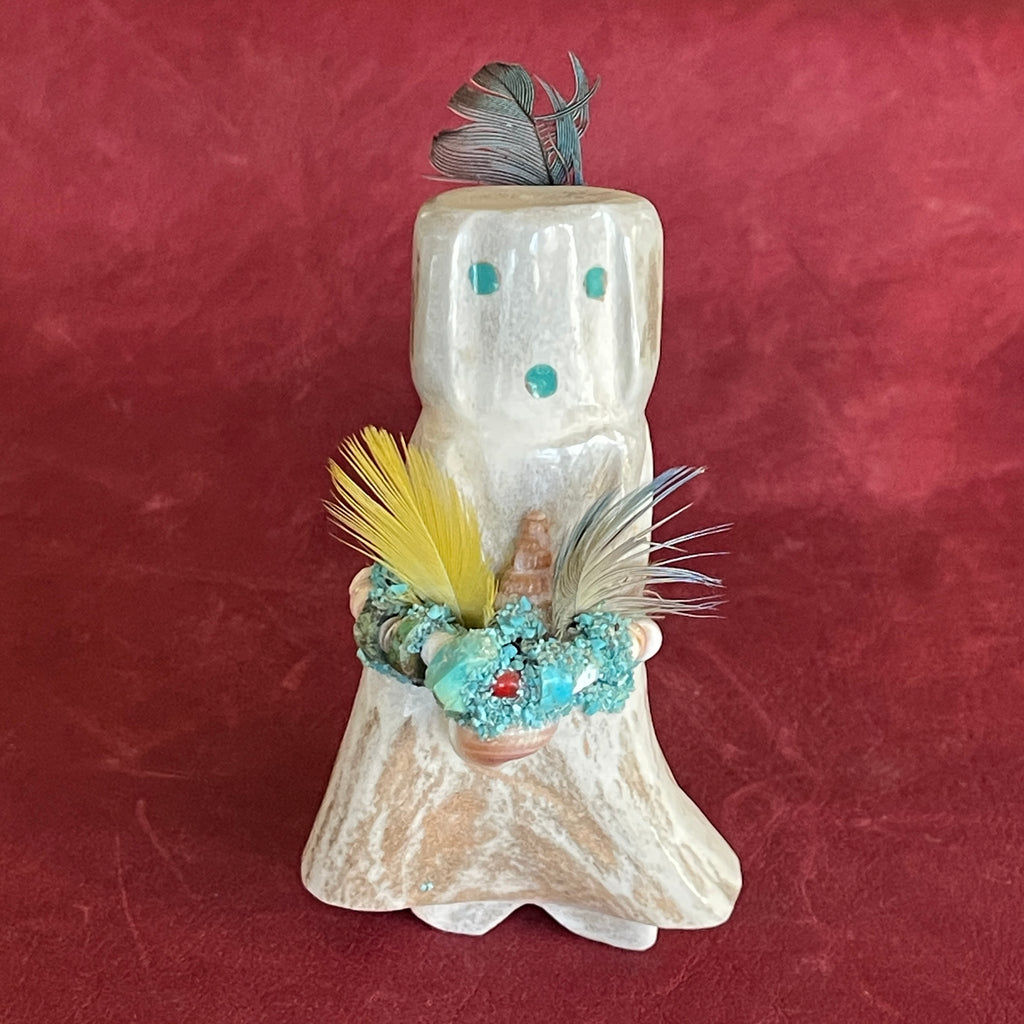 Corn Maiden carved with antler (AC 58)