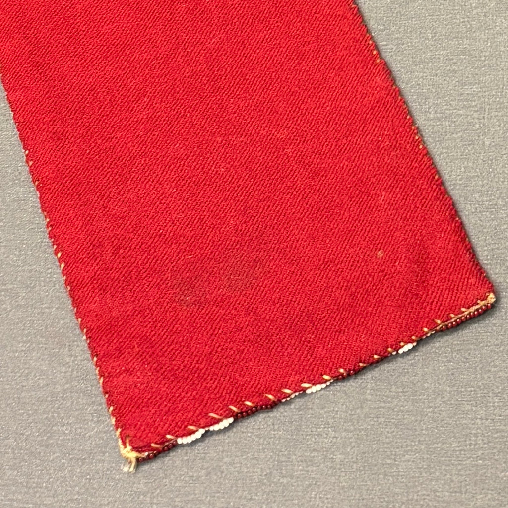 Northern Plains Authentic Native American Beaded Blanket Strip - Late 1900s.  (GM115)