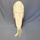 Crow Beaded small Cradleboard Traditionally made by a tribal member. ca. 1990s (SSC94)