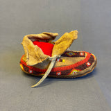 Lakota Sioux Authentic Native American Beaded Child's Moccasins, vintage.    (GM21)