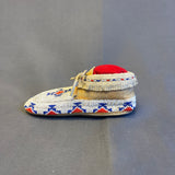 Cheyenne/Arapahoe Authentic Native American Beaded Child's Moccasins, vintage - ca 1930s-40s   (GM75)