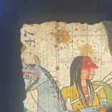 Original painting of Native American Warrior, by Ken Ferguson - One-of-a-kind painting of warrior (3/130)