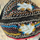 Antique Iroquois/Mohawk Glengarry beaded hat ca. 1860 - excellent condition!