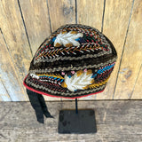 Antique Iroquois/Mohawk Glengarry beaded hat ca. 1860 - excellent condition!