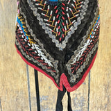 Antique Iroquois/Mohawk Glengarry beaded hat ca. 1860 - excellent condition!