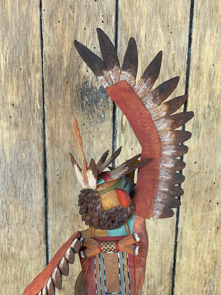 Eagle Kachina by Raymond Chee, Hopi/Navajo - Hopi Eagle Katsina  (RS179)
