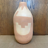 Native American Sculptural Pot "Mother Earth with Deer" by Angelina Medina, Acoma Pueblo-Zia, 1988  (NLC3)