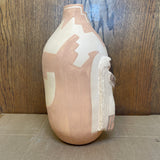 Native American Sculptural Pot "Mother Earth with Deer" by Angelina Medina, Acoma Pueblo-Zia, 1988  (NLC3)