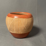 Tomasita Montoya Vintage Santa Clara Pueblo Handmade Pot with Etched Design  (JM14)