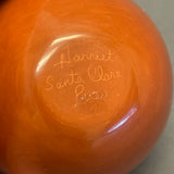 Harriet Tafoya Vintage Santa Clara Pueblo, Handmade Polished and Painted Clay Pot (JM16)