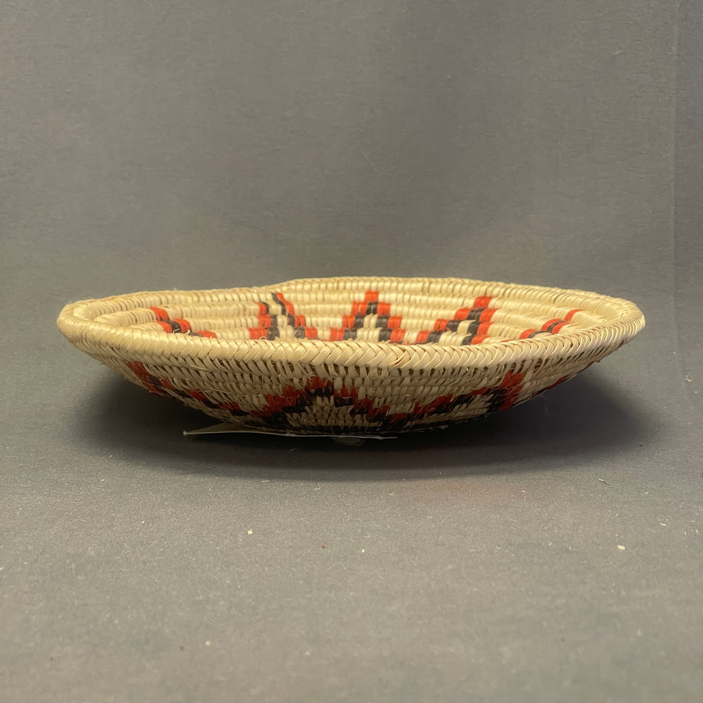 Fannie King, Navajo - finely woven basket with Blossom motif (JM102)