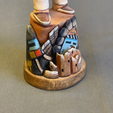 Tom Fredericks Mudhead Clown w Longhair and Sun Kachinas, Hopi   (JM112)