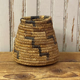 Papago Tohono OʼOdham vintage coiled basket ca. 1930 with provenance   GM448
