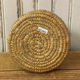 Papago Tohono OʼOdham vintage coiled basket ca. 1930 with provenance   GM448