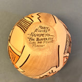 Marty and Elvira Nampeyo Hopi Carved Pot with Kachina Design   (JM32)