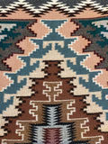 Roselyn Begay Navajo Burntwater style rug, vintage Native American  (JM118)