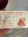 Rosemary Sagg Authentic Navajo Wool Rug with Teec Nos Pos design  (JM119)