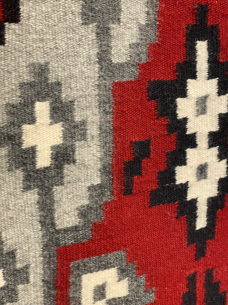 Beth Lewis Ganado style Navajo rug - extra large weaving, vintage Native American  (JM116)