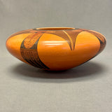 Stetson Setalla, Hopi Wide Painted Pot with Animal Design  (JM41)