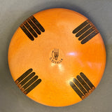 Stetson Setalla, Hopi Wide Painted Pot with Animal Design  (JM41)
