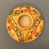 Dawn Navasie, Hopi Painted Pot with Parrot Design  (JM42)
