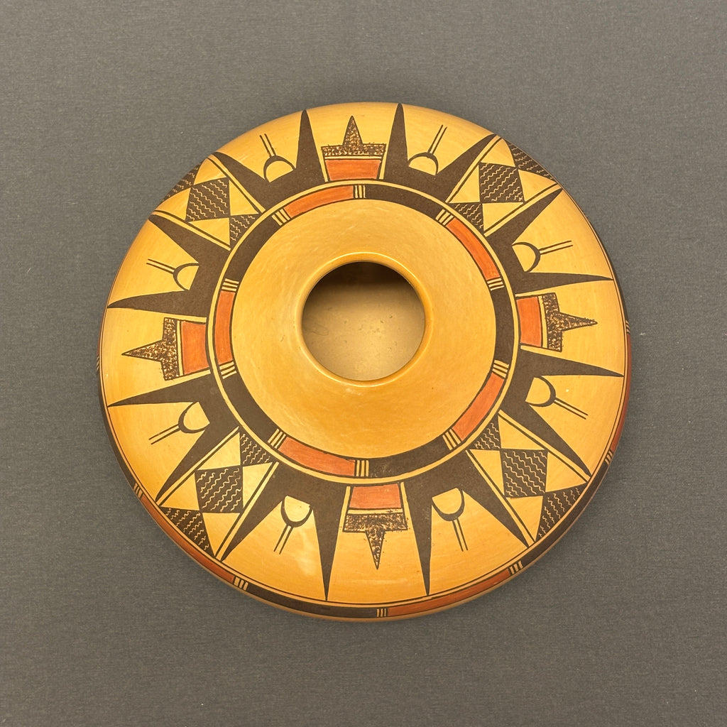 Gloria Mahle, Hopi Wide Painted Pot  (JM46)
