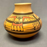 James Nampeyo, Hopi Tall Painted Pot with Eagle Design  (JM59)