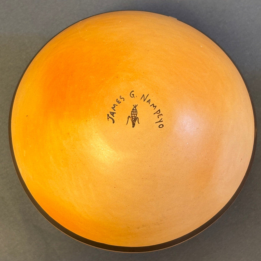 James Nampeyo, Hopi Tall Painted Pot with Eagle Design  (JM59)
