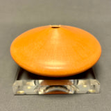 Preston Duwyenie, Hopi Polished Seed Pot with Sterling Silver Inlay (JM62)