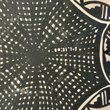 Marie Chino Vintage Acoma Pueblo Wide Seed Pot with Connecting Oval Design   (JM74)