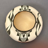 Franklin Peters Vintage Acoma Pueblo Olla with Parrot Design   (JM75)