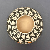Myron Estevan Vintage Acoma Pueblo Painted Pot with Geometric Design   (JM84)