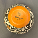 Myron Estevan Vintage Acoma Pueblo Painted Pot with Geometric Design   (JM84)