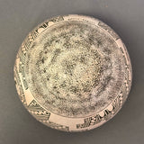 Marquis Dann-Lente, Laguna Pueblo Vintage Handmade Painted Clay Pot with Parrot and Spiral design  (JM92)