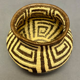 Vintage Wounaan and Embera Basket with Geometric Design, Panama   (JFB6)