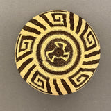 Vintage Wounaan and Embera Basket with Geometric Design, Panama   (JFB6)