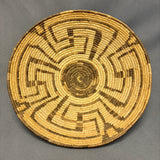 Vintage Pima Coiled Basket, authentic Native American  (JFB21)