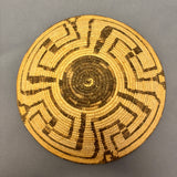 Vintage Pima Coiled Basket, authentic Native American  (JFB21)