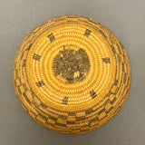 Vintage Pima Coiled Basket, authentic Native American  (JFB16)