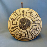 Vintage Pima Coiled Basket, authentic Native American  (JFB21)