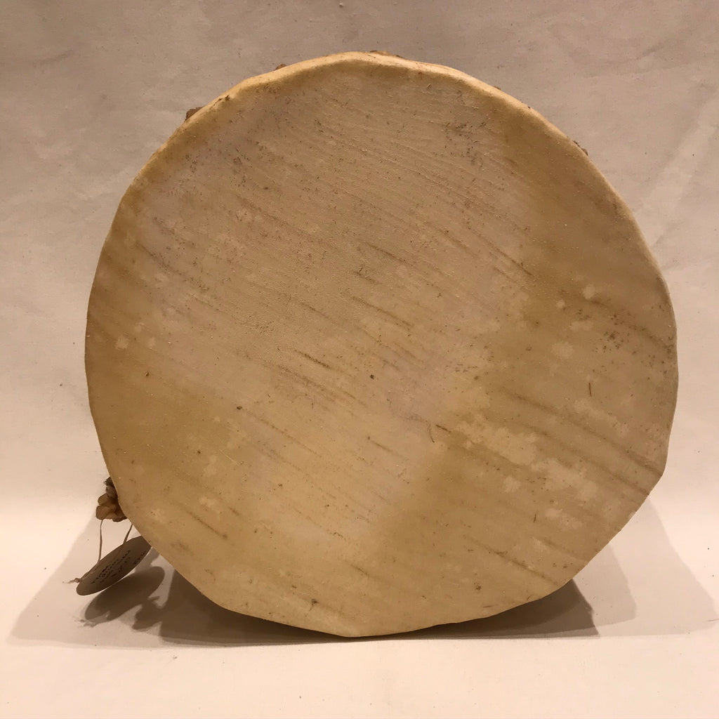 Taos Double Sided Drum With Horse and Rider Design, Handmade Drum RK6