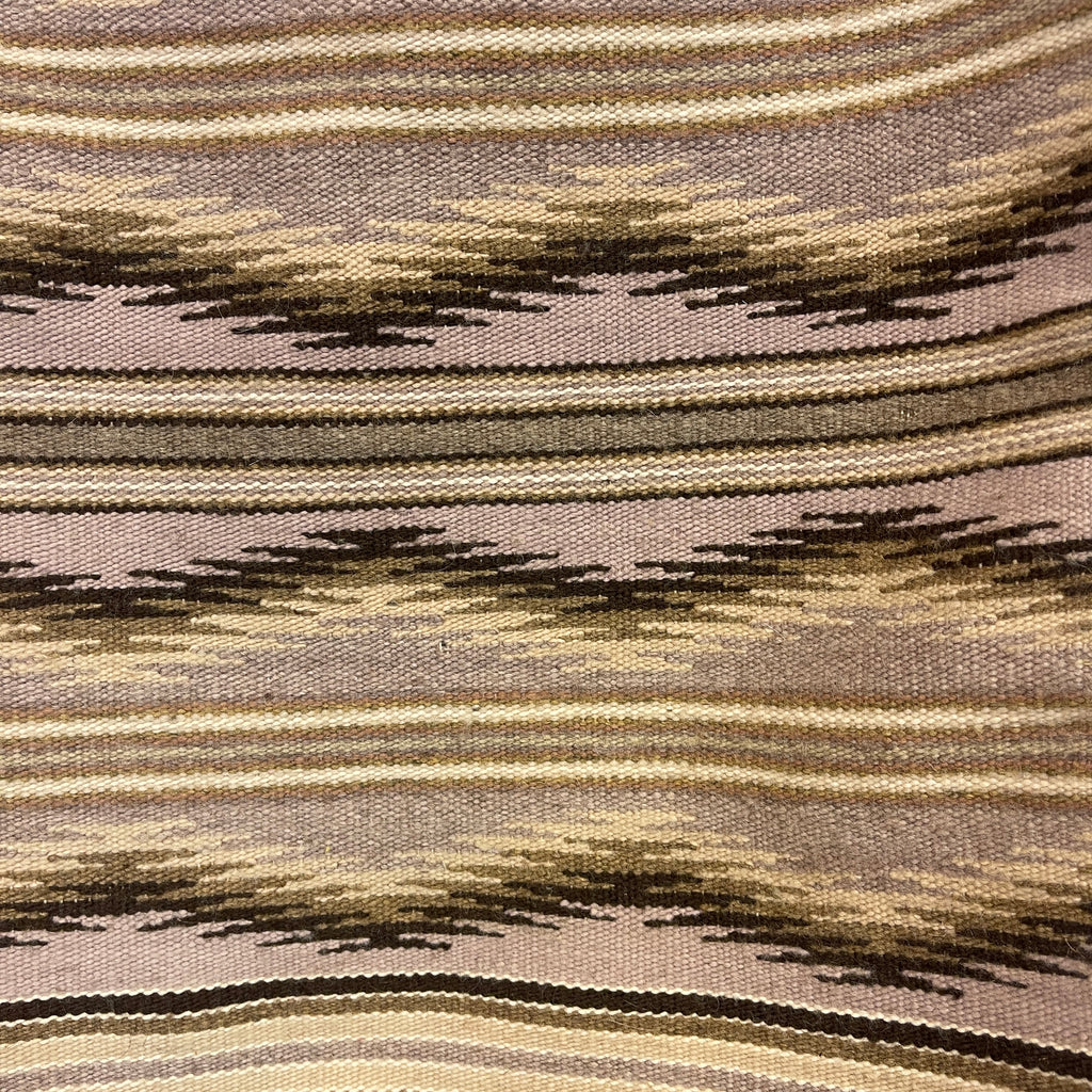 Navajo rug weaving in Chinle style, vintage handwoven  (VW110)