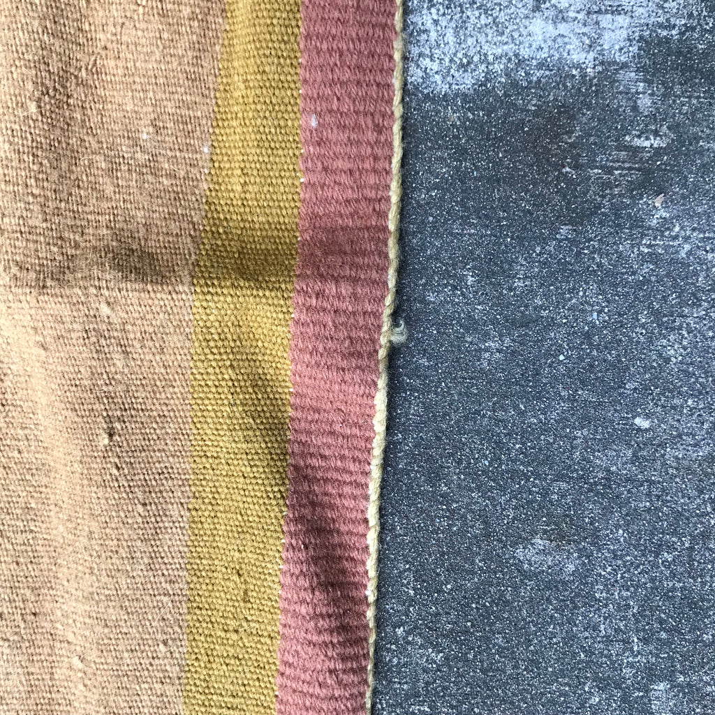 Extra LG Navajo Yei rug weaving, authentic handwoven Native American (GM355)
