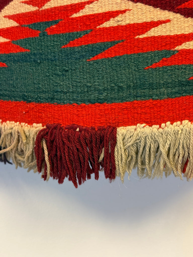 Germantown Eye Dazzler Rug / Handmade Navajo Wool Rug / Vintage Native American (GM494)