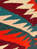 Germantown Eye Dazzler Rug / Handmade Navajo Wool Rug / Vintage Native American (GM494)