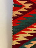 Germantown Eye Dazzler Rug / Handmade Navajo Wool Rug / Vintage Native American (GM494)