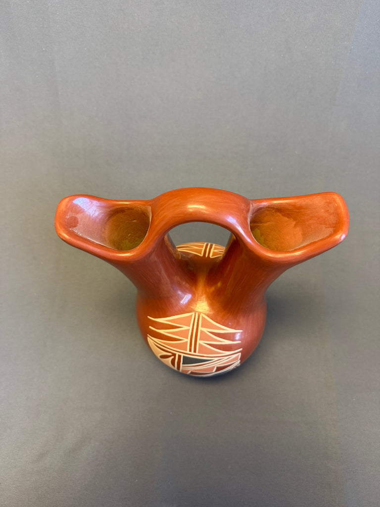 Santa Clara Pueblo Wedding Vase  (DV73)