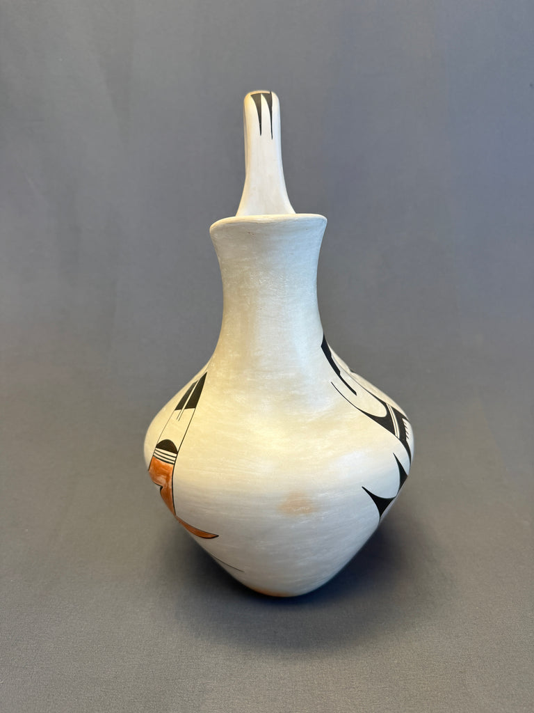 Joy Navasie, Hopi/Tewa "Frog Woman" wedding vase ca. 1970s - 12 1/2" high excellent! (DV80)