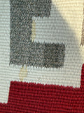 Large Navajo Rug Weaving in Ganado Style, vintage Native American Handwoven  (GM484)