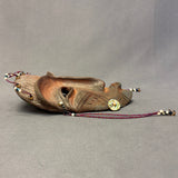 Vintage "Entiut Girl" Clay Mask by Lillian Pitt, Yakima    (NLC11)